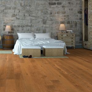 Brushed and Natural Oiled Multi-Ply Engineered Oak Flooring 190mm x 20mm