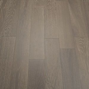 125mm x 14/3mm x random lengths Plantation Grey Brush & Lacquered Rustic Grade Engineered Wood Flooring 