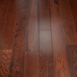 150mm x 14/3mm x random lengths Walnut Stain Oak Lacquered Rustic Grade Engineered Wood Flooring 