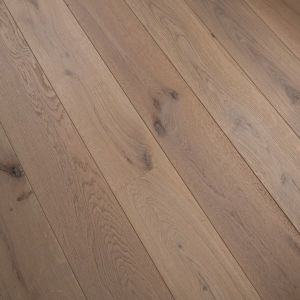 190mm x 14/3mm x 1900mm Invisible Brush & Lacquered Oak Rustic Engineered Wood Flooring 