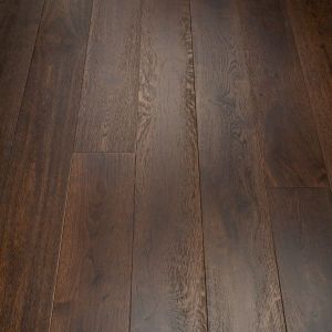 190mm x 14/3mm x 1900mm Mocha Oak Lacquered Rustic Grade Multiply Engineered Wood Flooring 