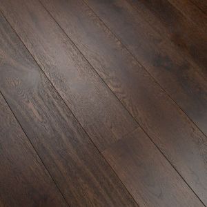 190mm x 14/3mm x 1900mm Mocha Oak Lacquered Rustic Grade Multiply Engineered Wood Flooring 