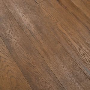 220mm x 15/4mm x 2200mm Golden Light Brown Distressed Engineered Oak Flooring