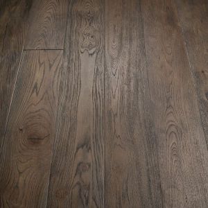 220mm x 15/4mm x 2200mm Antique Black Oiled Distressed Engineered Oak Flooring