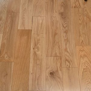 150mm x 18/5mm x random lengths Rustic Oak Lacquered Rustic Grade Engineered Multiply Wood Flooring 