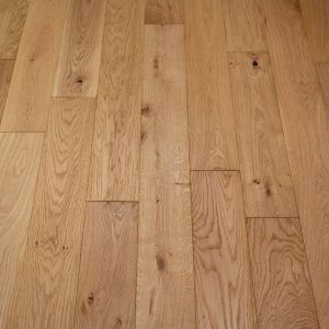 150mm x 18/5mm x random lengths Rustic Oak Brush & Oiled Rustic Grade Engineered Multiply Wood Flooring 