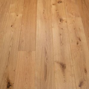 190mm x 20/6mm x 1900mm Brushed and Natural Oiled Rustic Grade Multi-Ply Engineered Oak Flooring