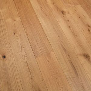 190mm x 20/6mm x 1900mm Brushed and Natural Oiled Rustic Grade Multi-Ply Engineered Oak Flooring