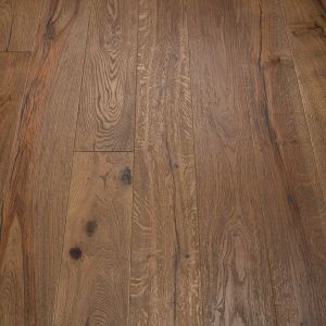 190mm x 20/6mm x 1900mm Antique Light Brown Brushed & Distressed Engineered Oak Flooring Oiled