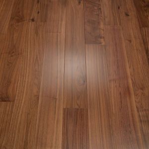 150mm x 14/3mm x random lengths Walnut Lacquered Rustic Grade Engineered Wood Flooring 