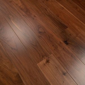 190mm x 20/4mm x 1860mm Walnut Lacquered Rustic Grade Engineered Wood Flooring 