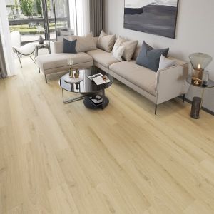 Titan Smoked White SPC Long Plank Engineered Vinyl Click Flooring 228mm x 6.5mm x 1524mm