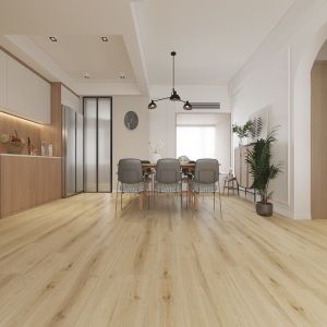 Titan Smoked White SPC Long Plank Engineered Vinyl Click Flooring 228mm x 6.5mm x 1524mm