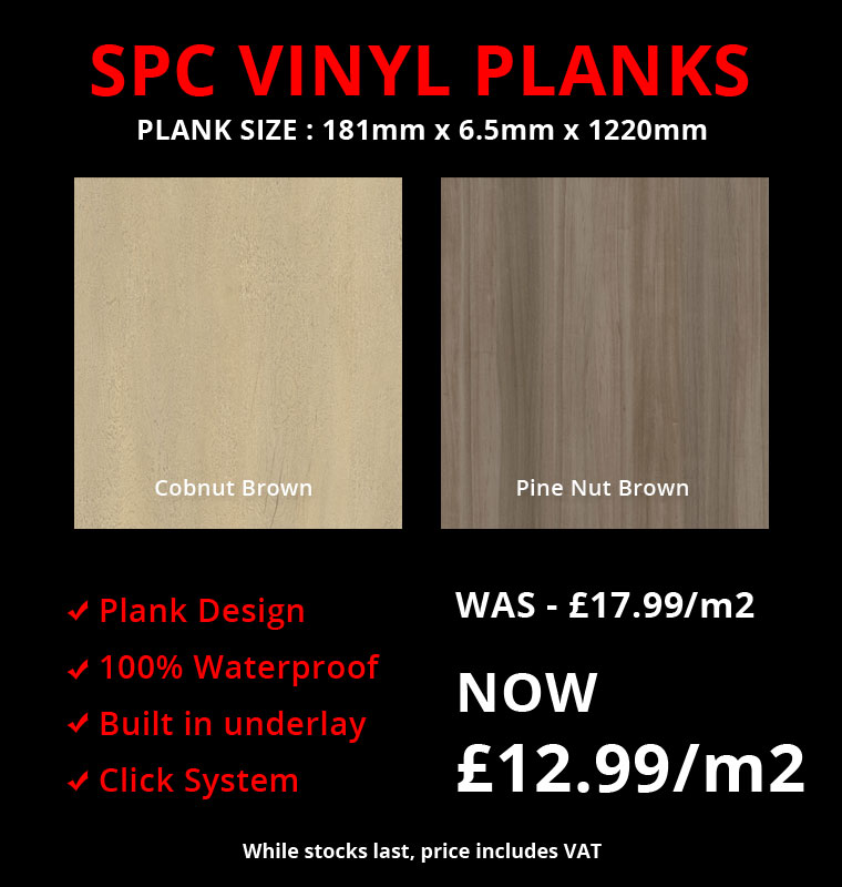 SPC vinyl planks