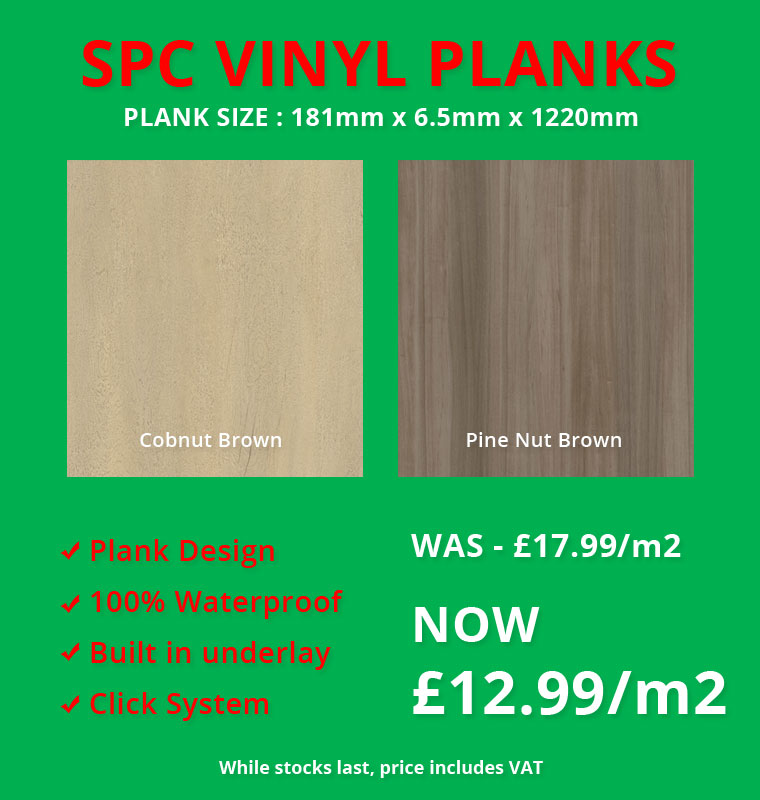 SPC vinyl planks